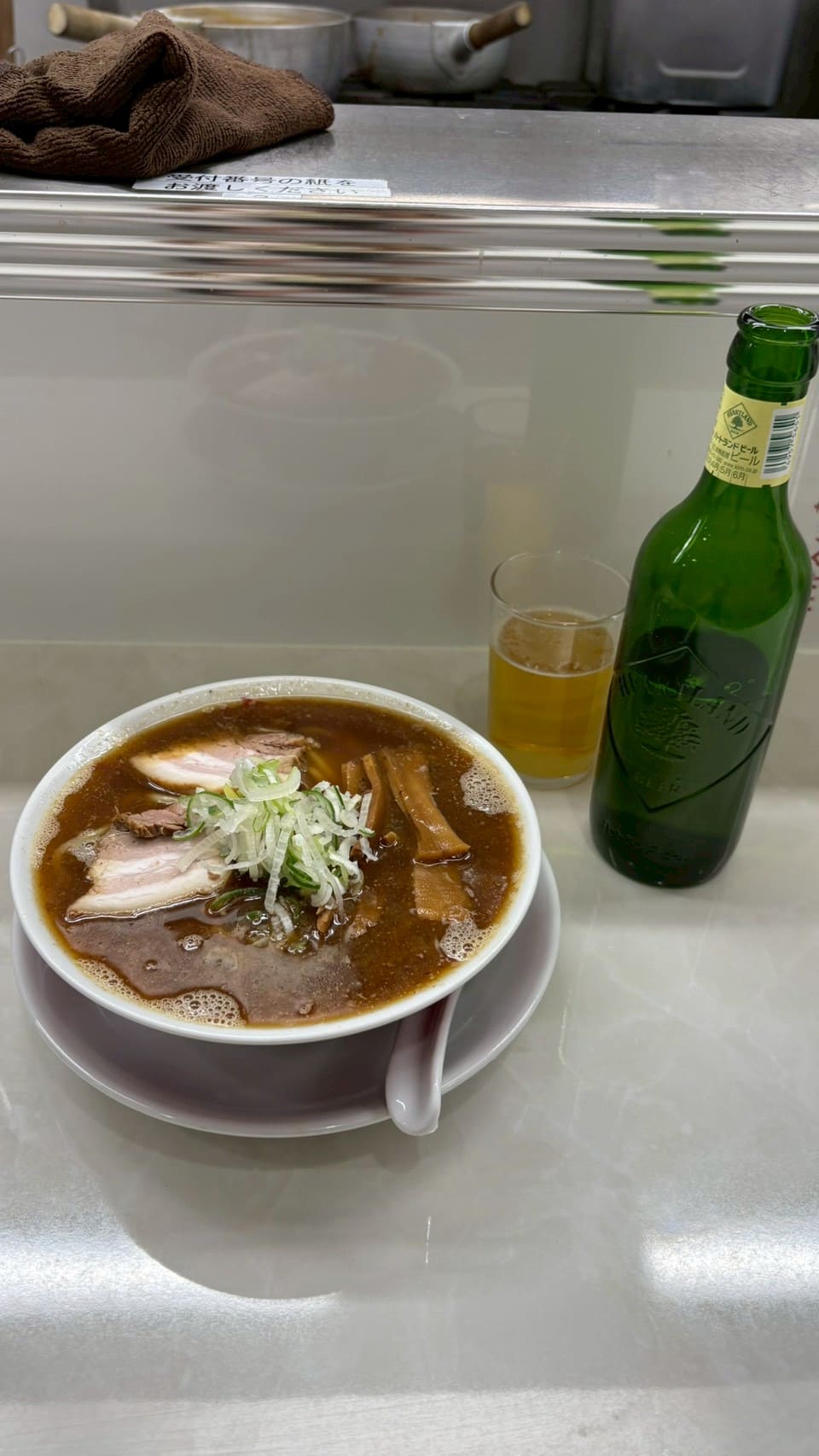 中華そばきくたにの中華そば（860円）