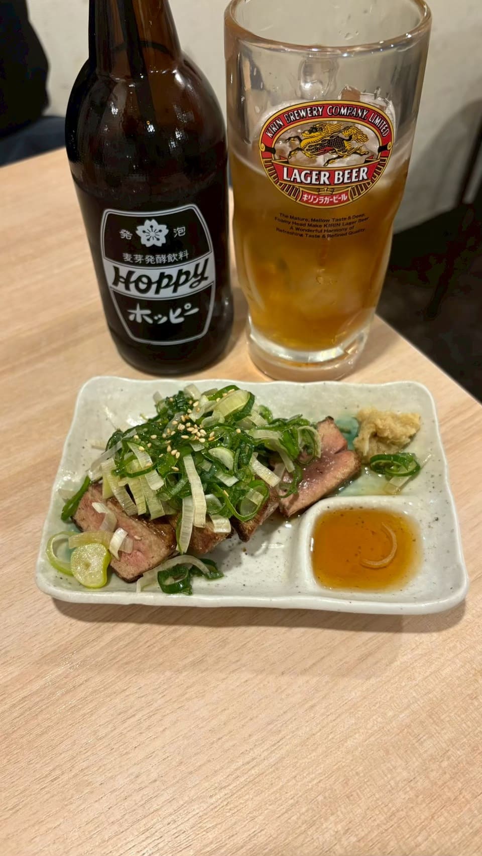 おみっちゃん蒲田店の黒ホッピーセット