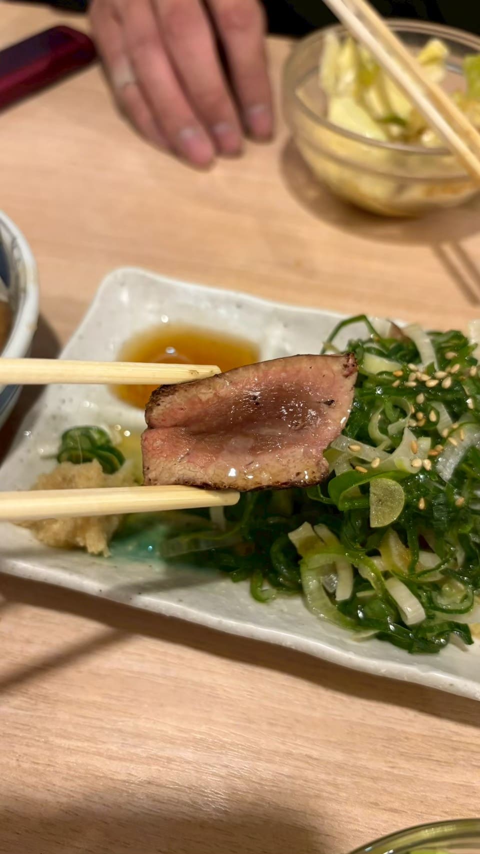 おみっちゃん蒲田店の地鶏のレバ刺し