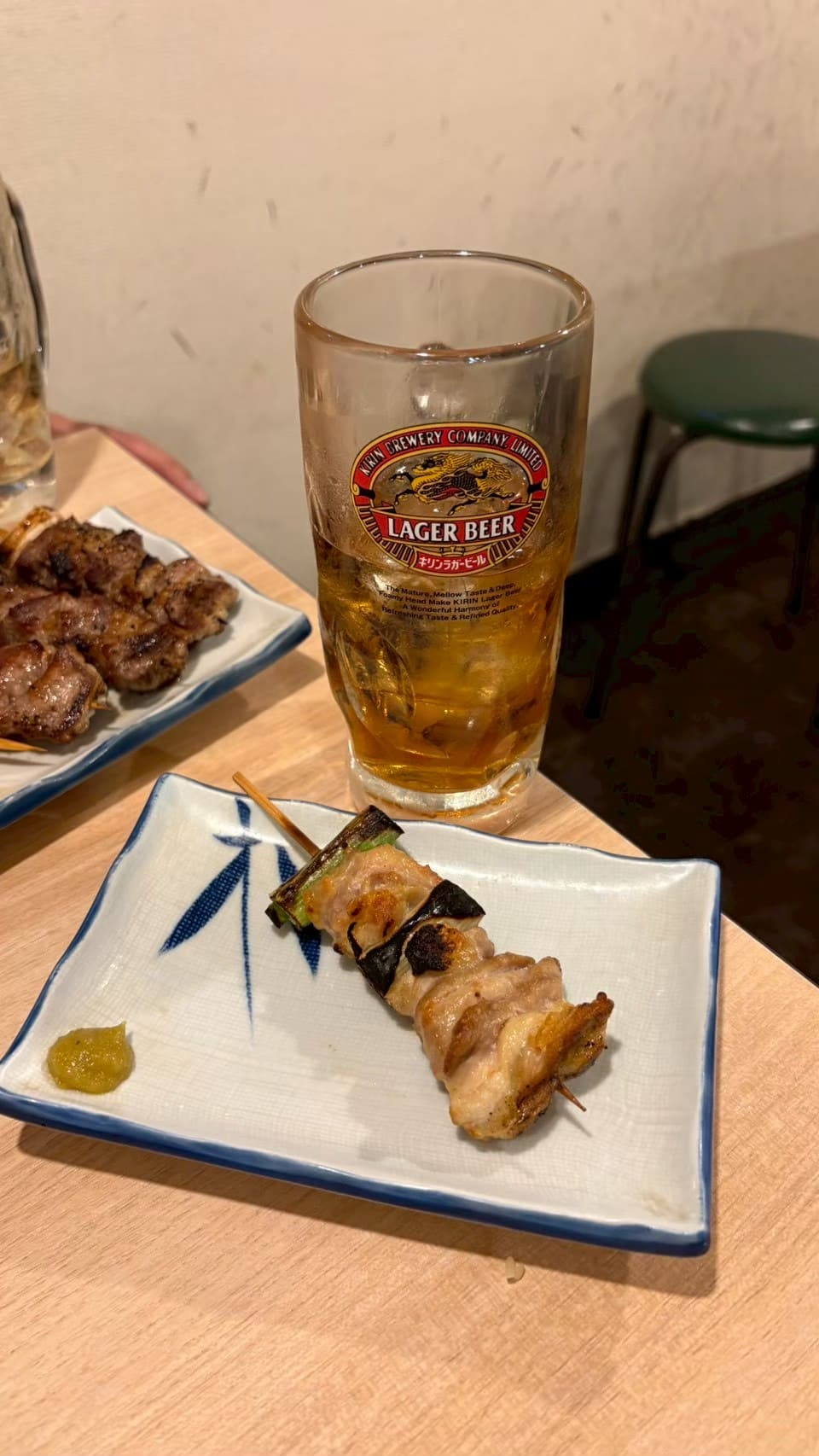おみっちゃん蒲田店のねぎま串